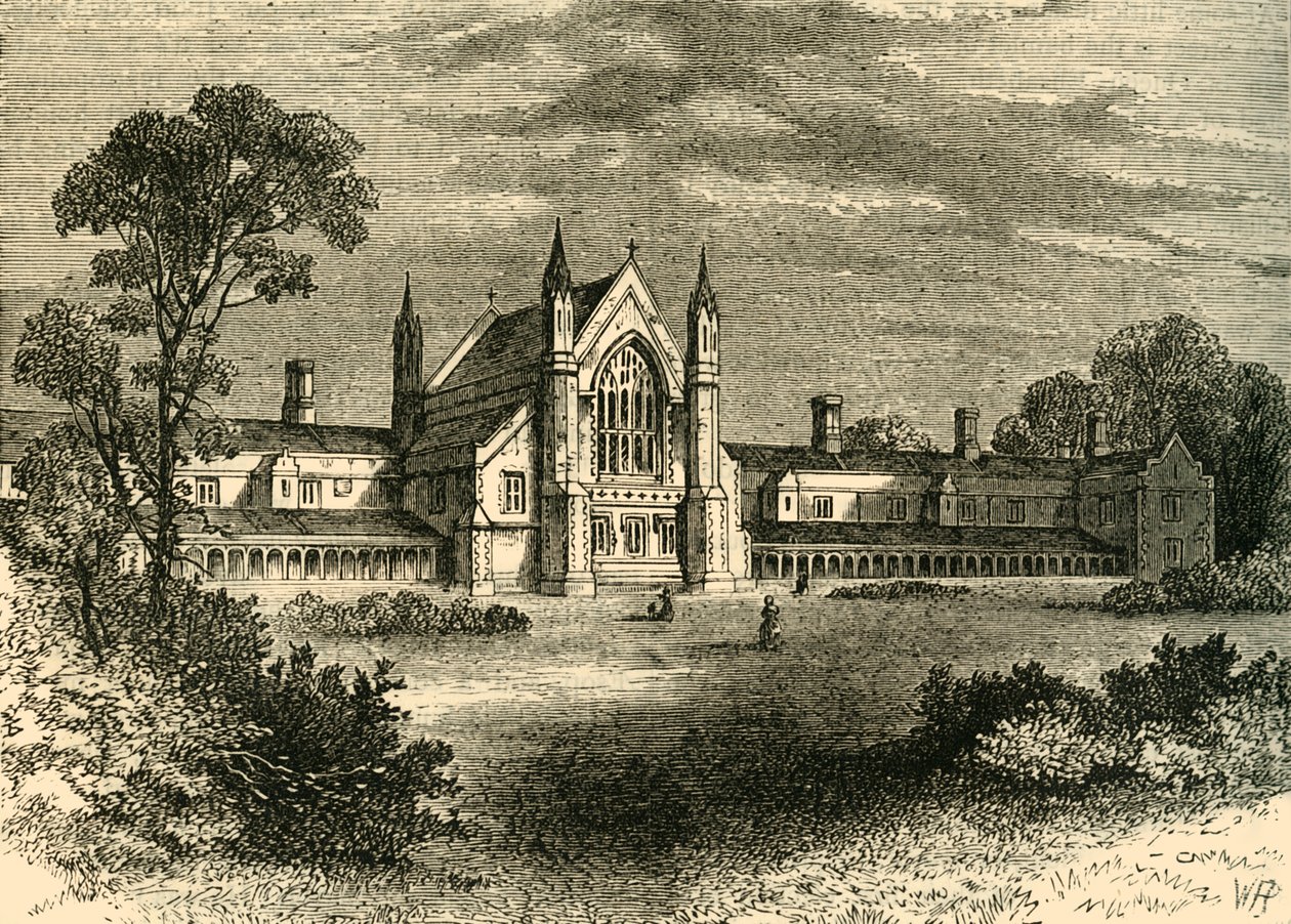 The Fishmongers Almshouses, Wandsworth, c1878. av Unbekannt