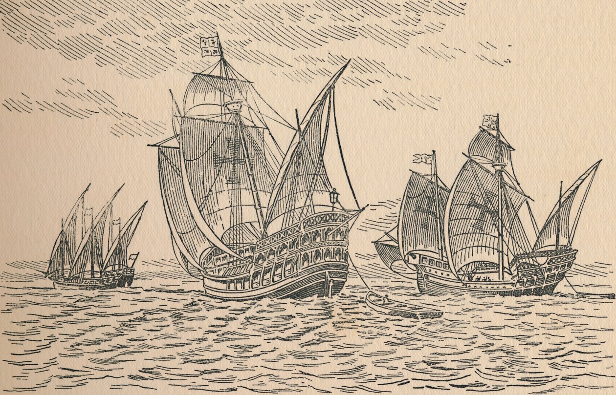 Columbus flotta, 1916 av Unbekannt