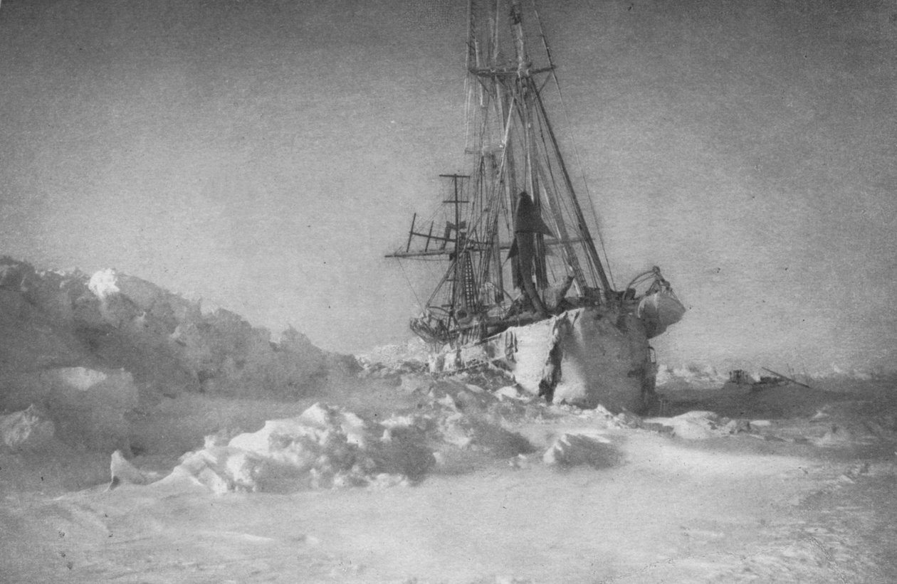 Framen i isen, 1895, 1897 av Unbekannt