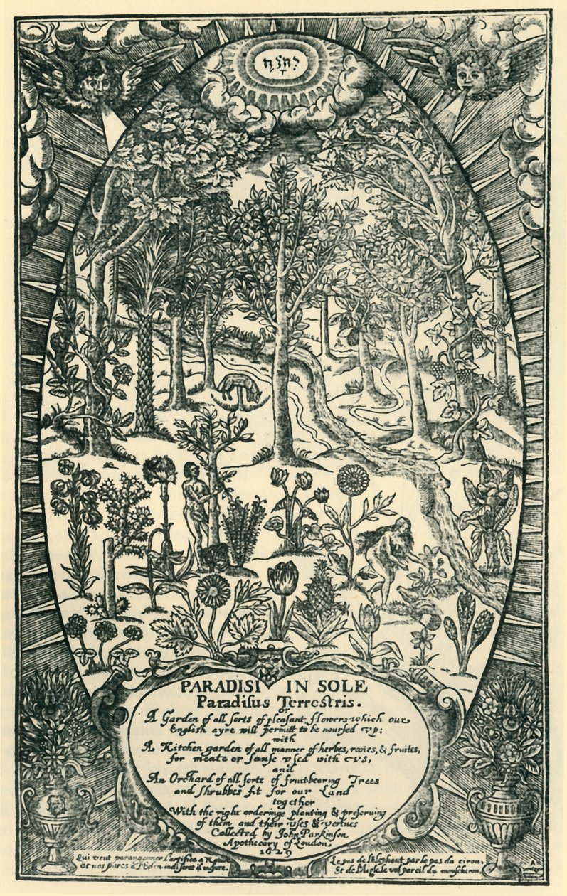 Edens lustgård, 1629, 1944. av Unbekannt