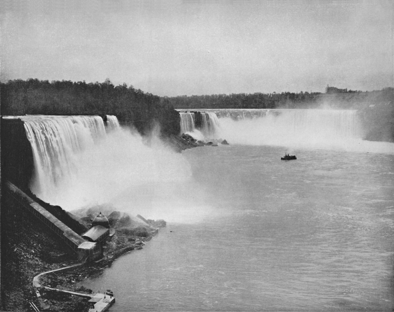 The General Outline of Niagara, 1800-talet av Unbekannt