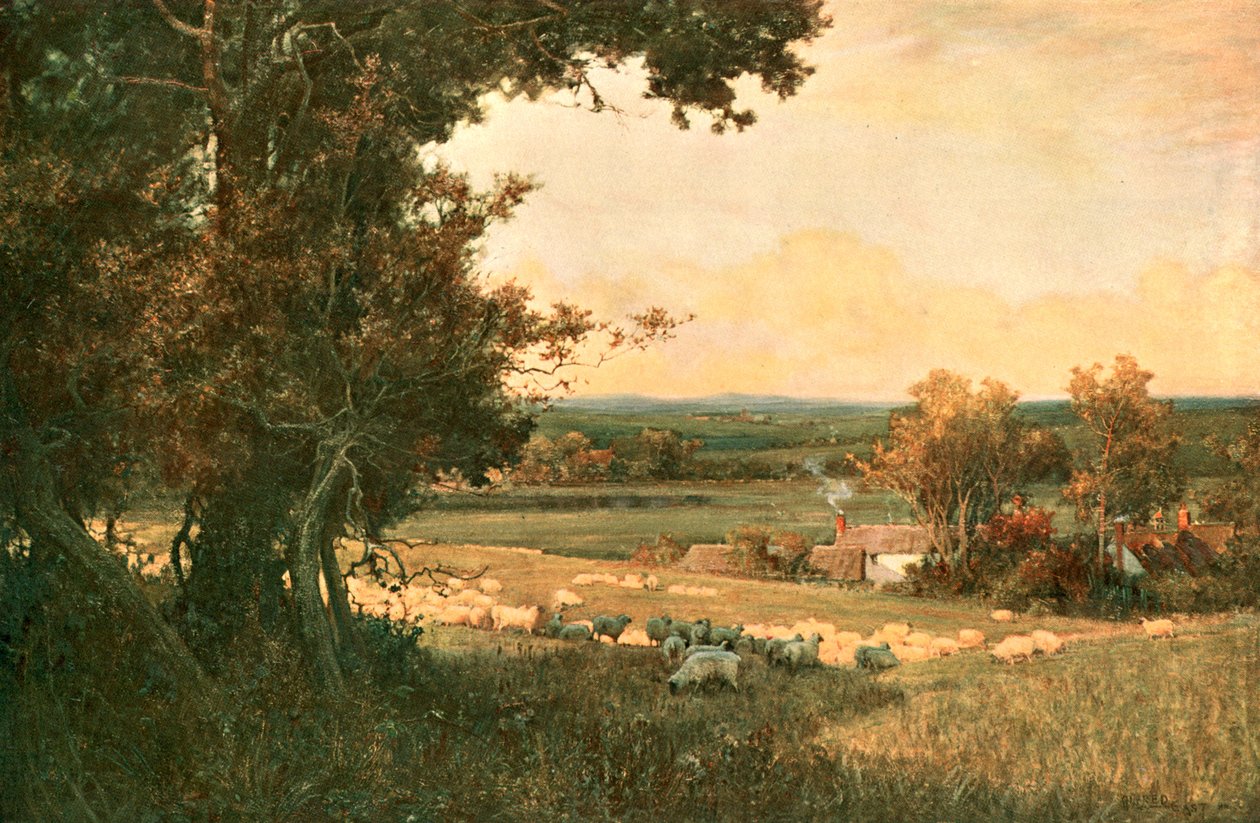 The Golden Valley, c1893, c1902. av Unbekannt