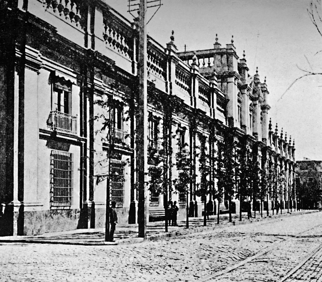 Regeringspalatset, Santiago, 1911 av Unbekannt