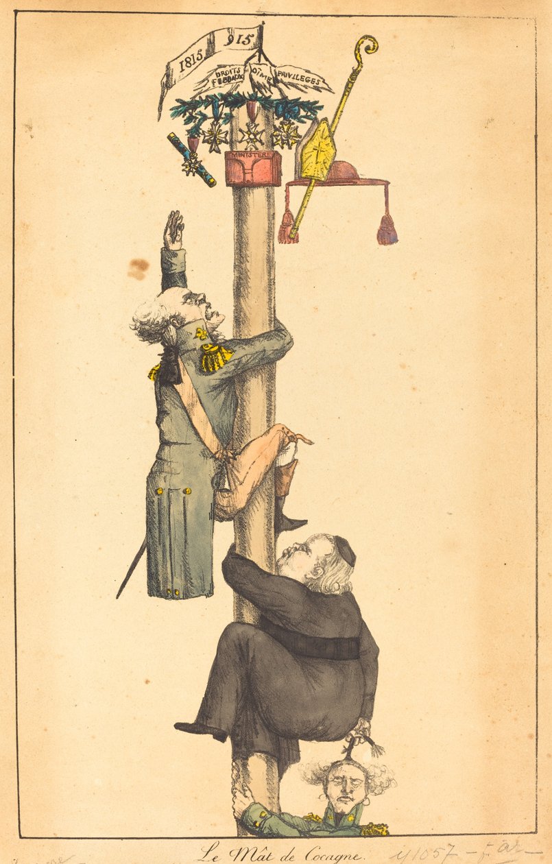 Den feta stolpen, 1815. av Unbekannt