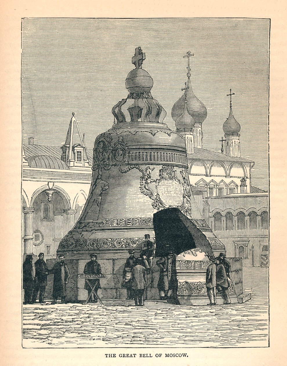 Den stora klockan i Moskva, 1893 av Unbekannt