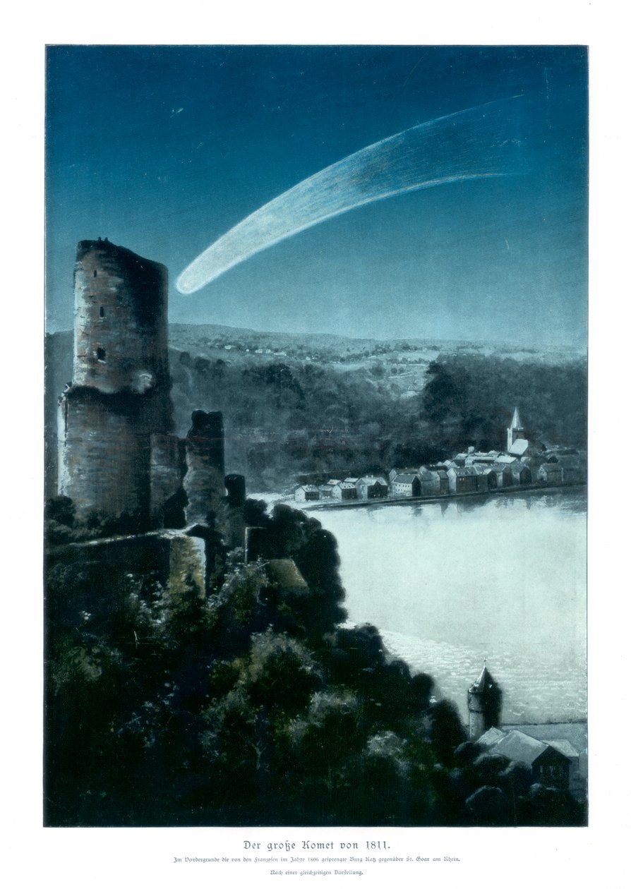 Den stora kometen 1811, 1900 av Unbekannt