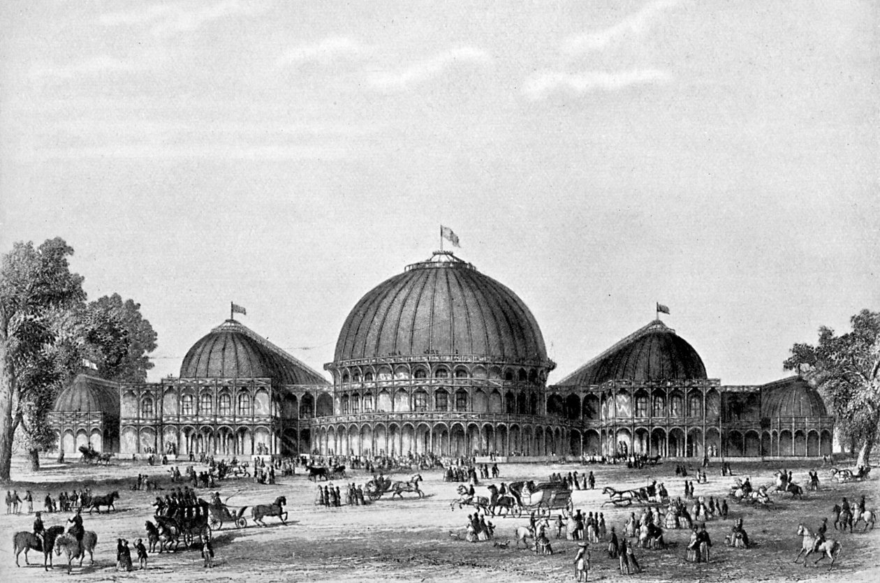 Den stora utställningen i Dublin, 1853, c1920 av Unbekannt