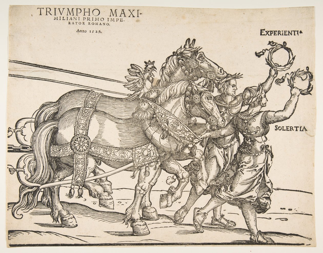 The Great Triumphal Car, åtta ark.n.d. av Unbekannt