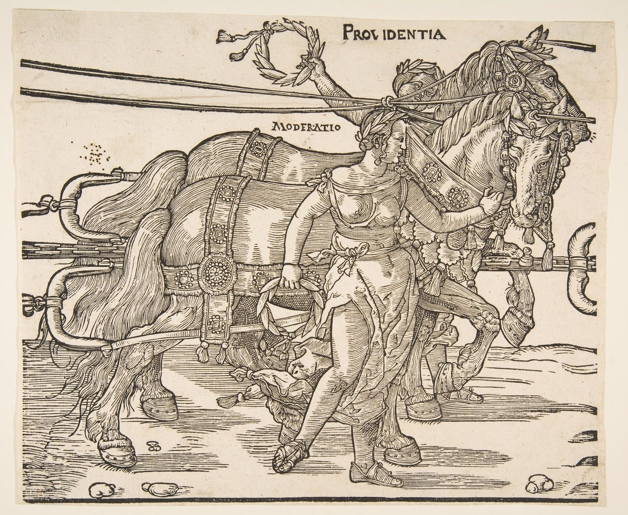 The Great Triumphal Car tredje blad.n.d. av Unbekannt