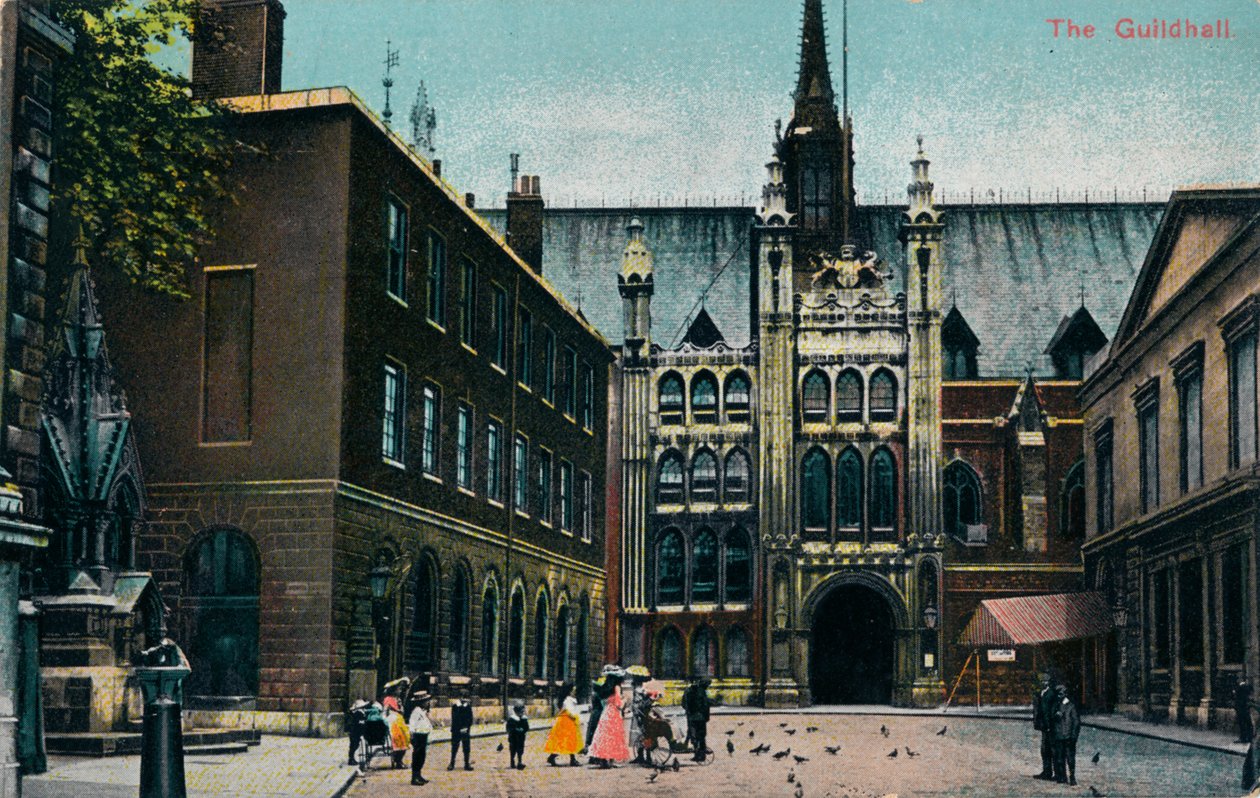 The Guildhall, c1910 av Unbekannt
