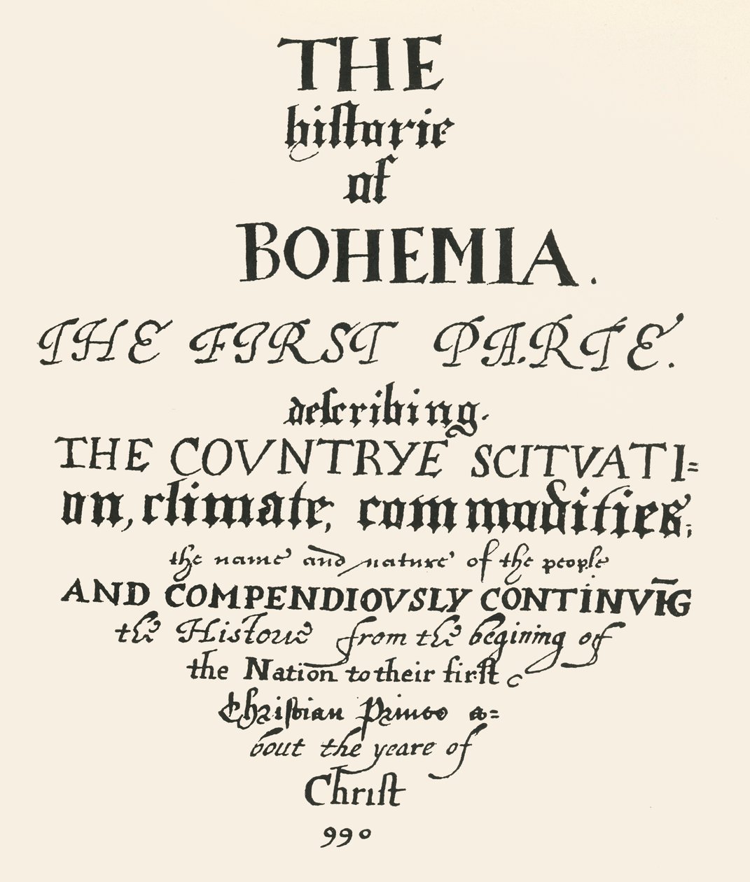 Historien om Böhmen, 1619-1620, 1947. av Unbekannt