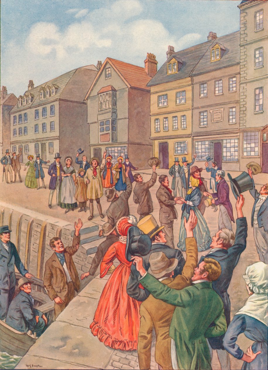 Hemkomsten, 1838, 1934 av Unbekannt
