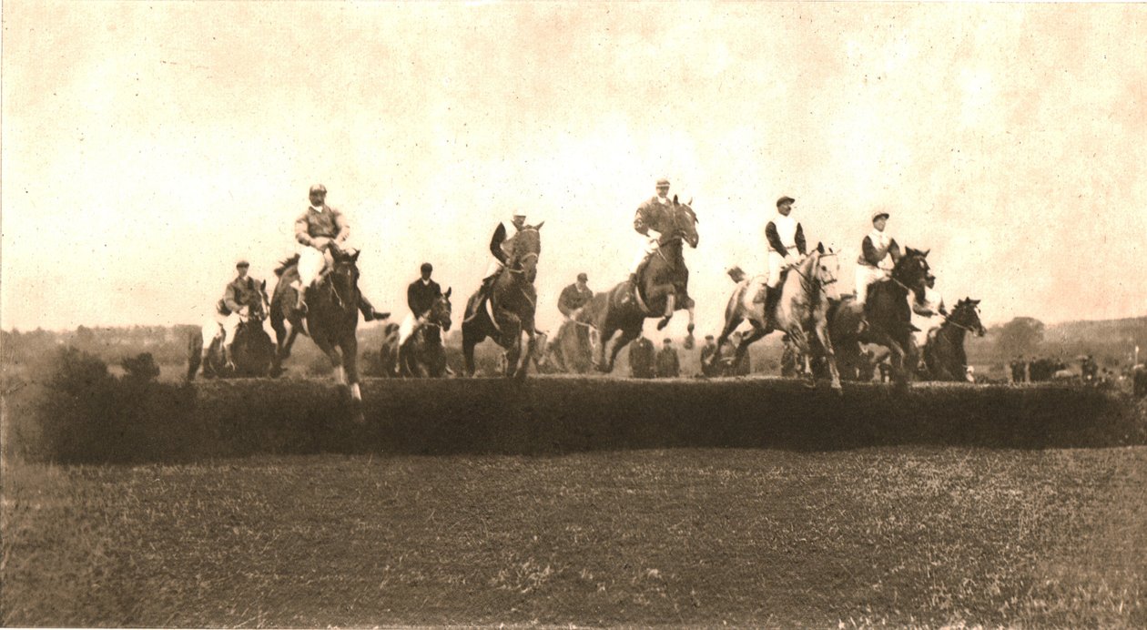 The Hunt Cup, Punchestown, 1911. av Unbekannt