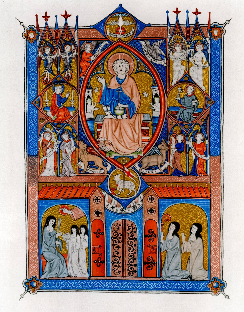 Den idealiska staten Sainte Abbaye, c1300 av Unbekannt