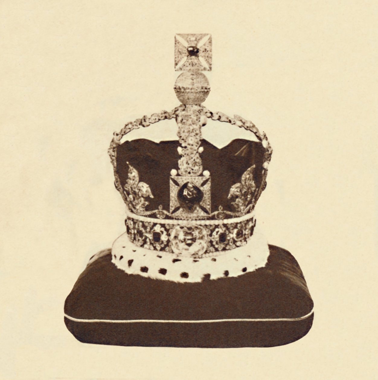 Imperial Crown of State, 1937 av Unbekannt