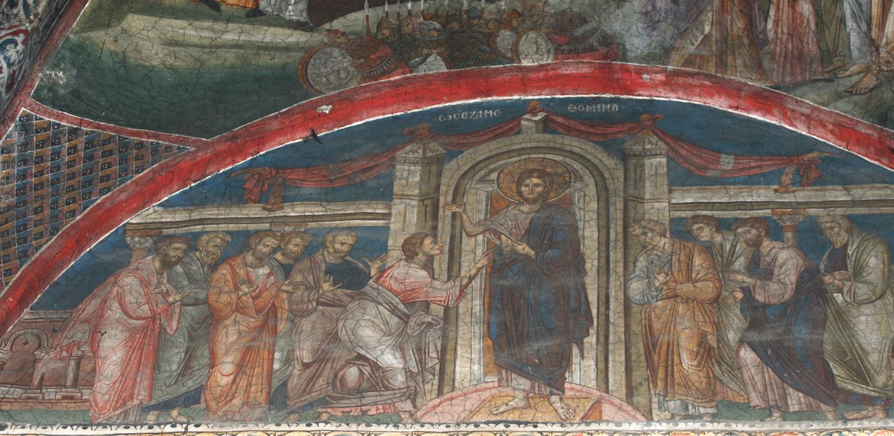 The Incredulity of Saint Thomas, ca 1350 av Unbekannt