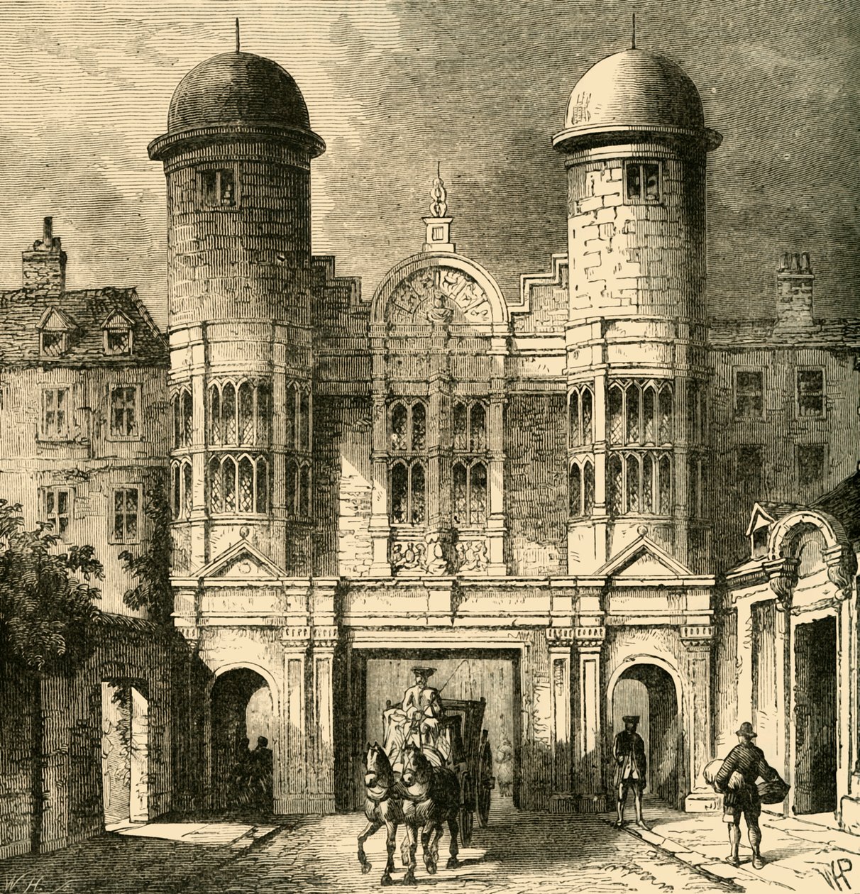 King Street Gateway, Whitehall, 1881. av Unbekannt
