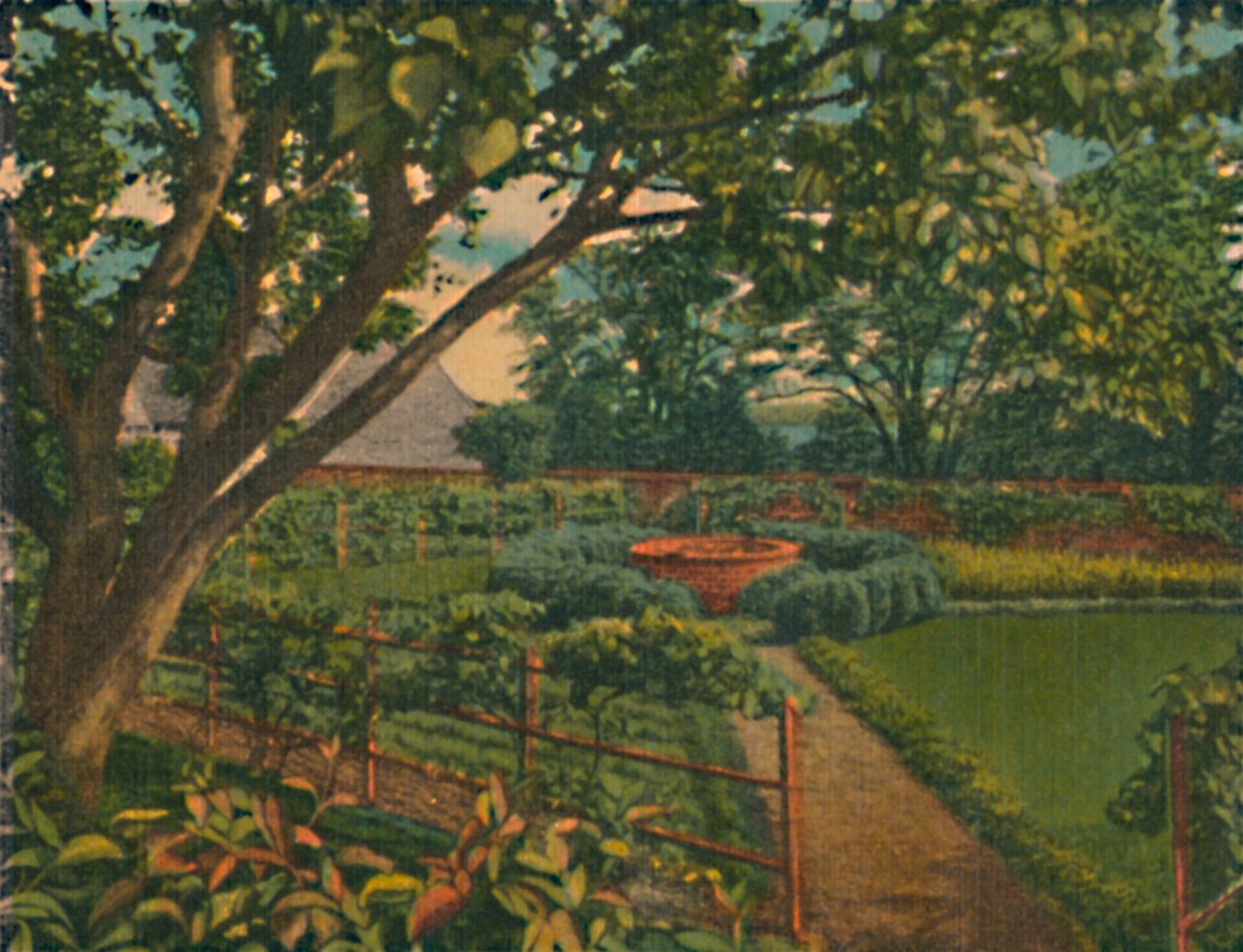 Köksträdgården, 1946 av Unbekannt