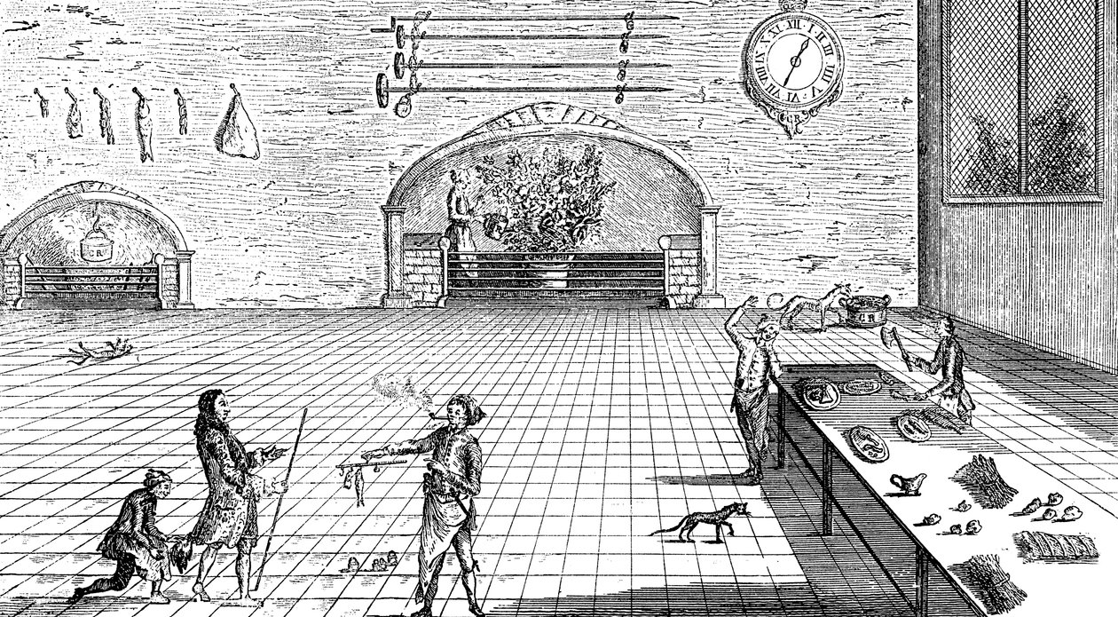 The Kitchen Metamorphosed, 1762 av Unbekannt