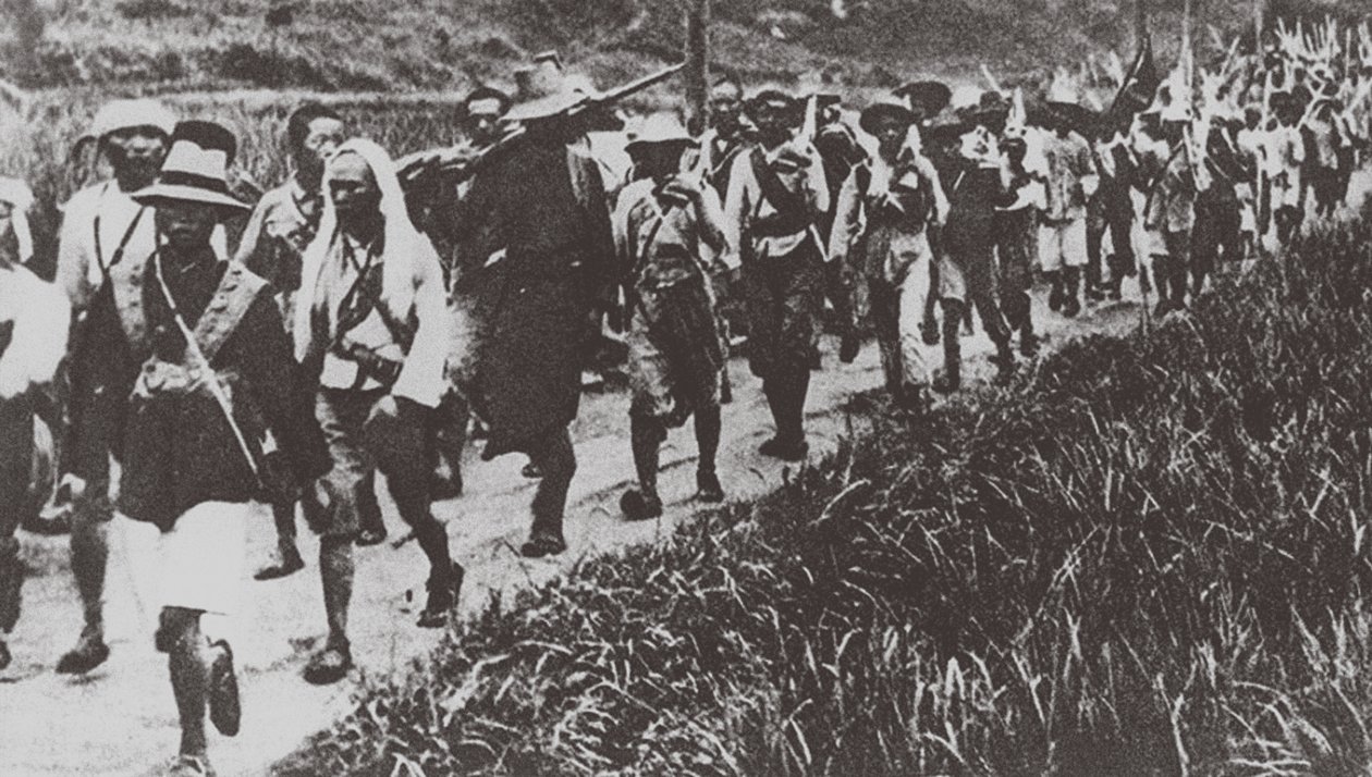 Kuomintang-trupperna erövrade Peking i juni 1928 av Unbekannt