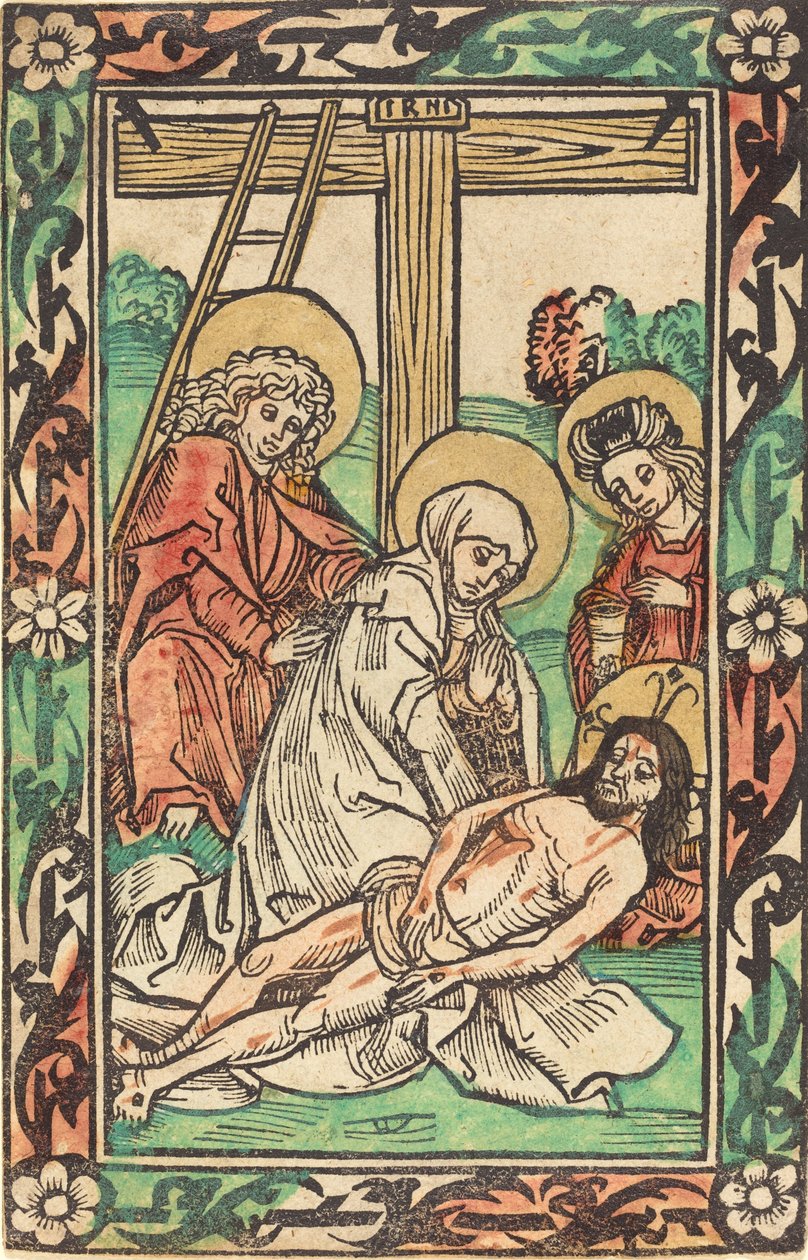 Klagovisan, c. 14801500. av Unbekannt