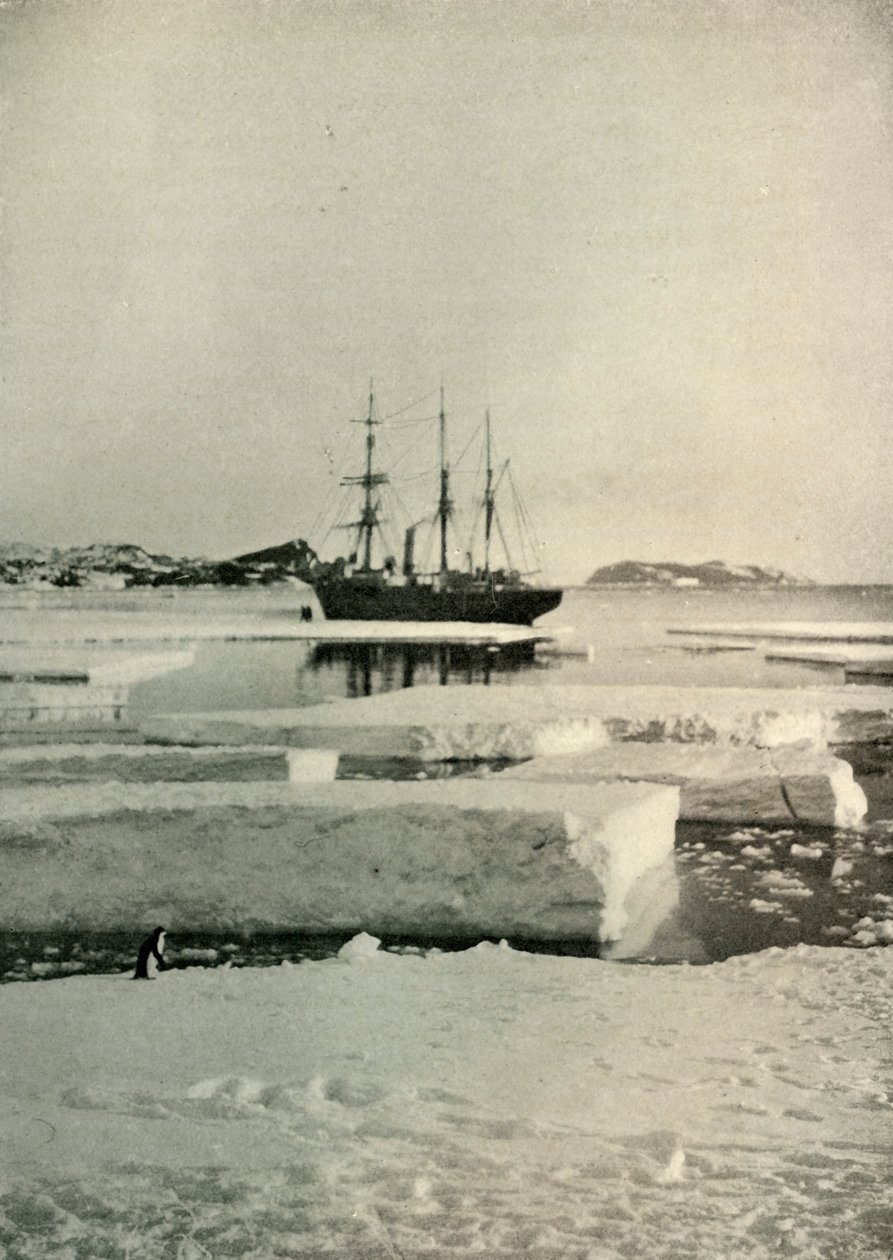 Landing-Place Wharf Broken Up, c1908, 1909. av Unbekannt