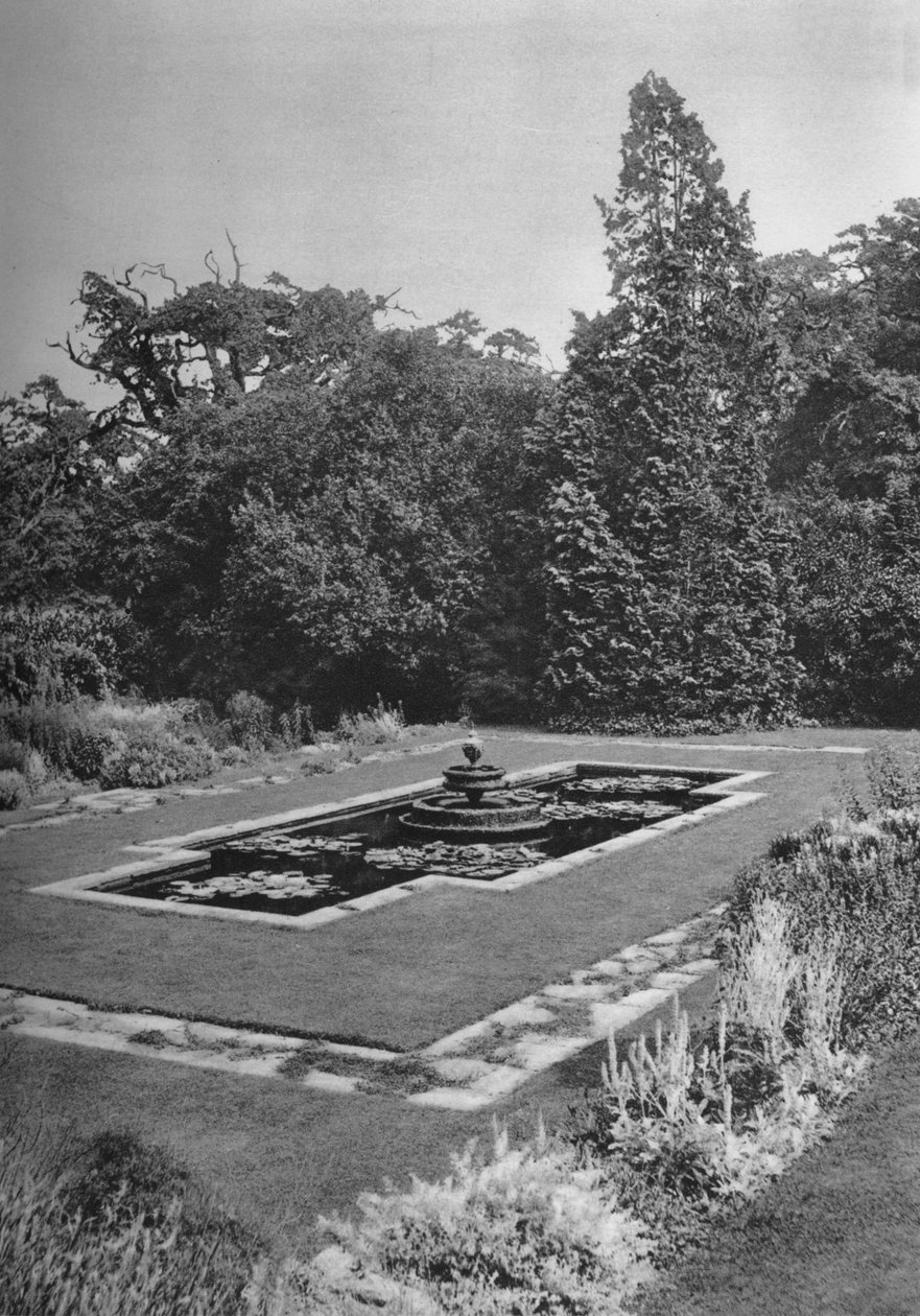 The Lily Basin, The White Lodge, Richmond, 1926 av Unbekannt