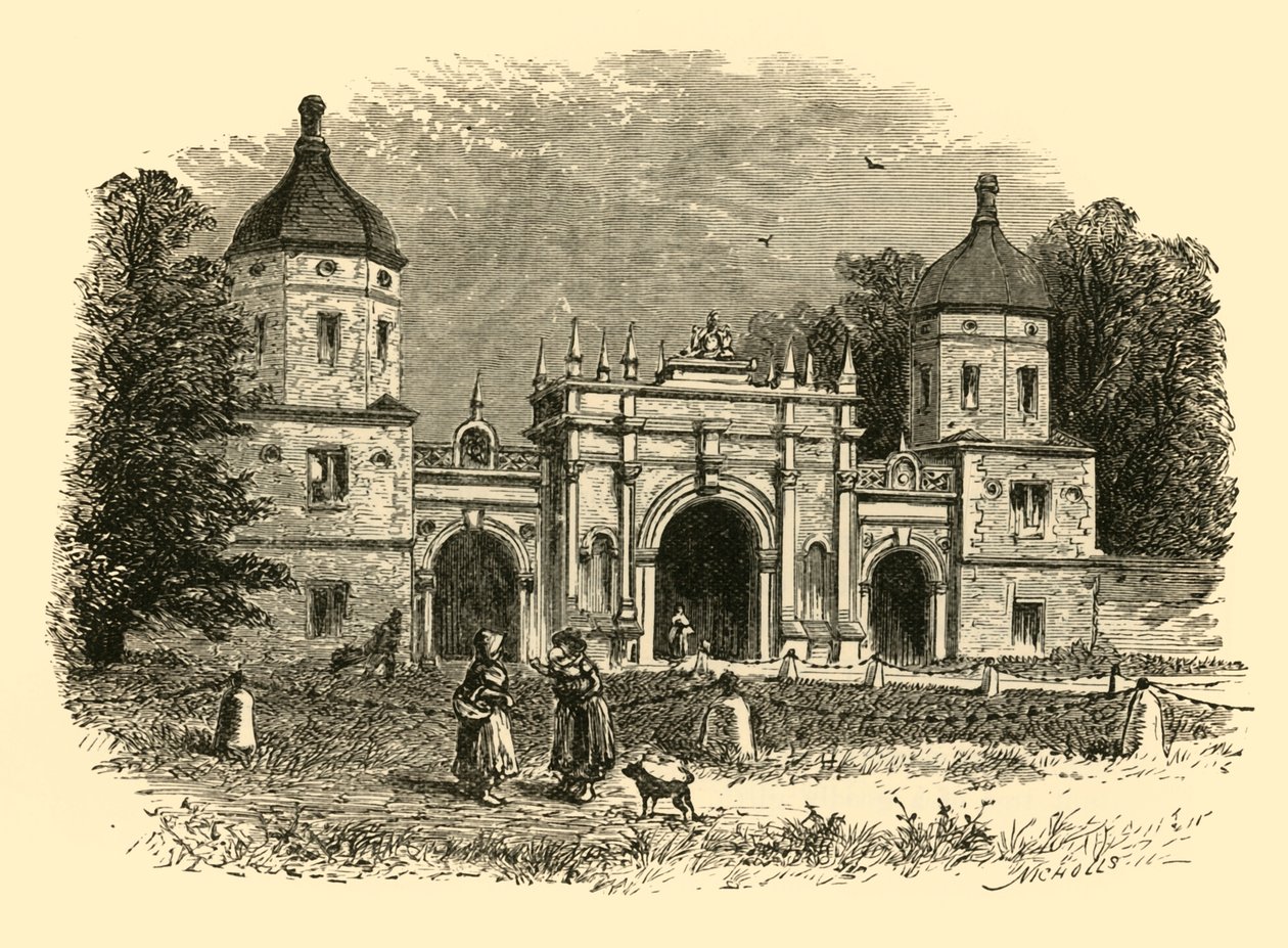 The Lodge, Burghley Park, 1898. av Unbekannt