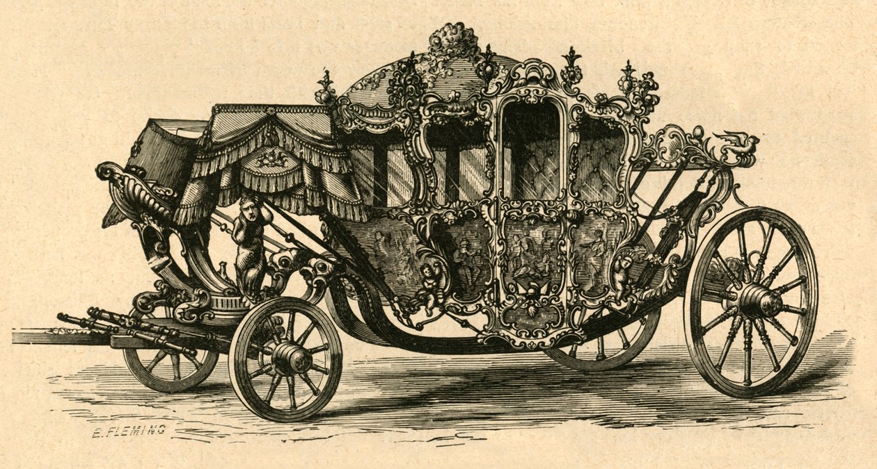 The Lord Mayors Coach, 1897. av Unbekannt