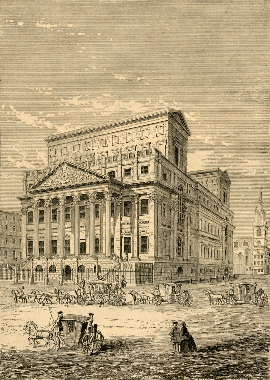 The Mansion House 1750, 1897. av Unbekannt