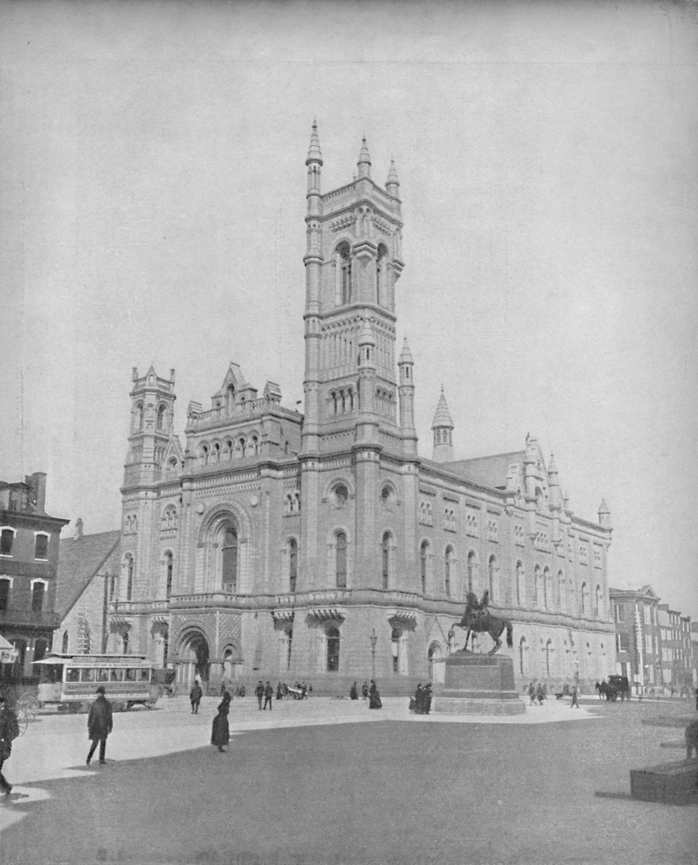 Frimurartemplet, Philadelphia, c1897. av Unbekannt