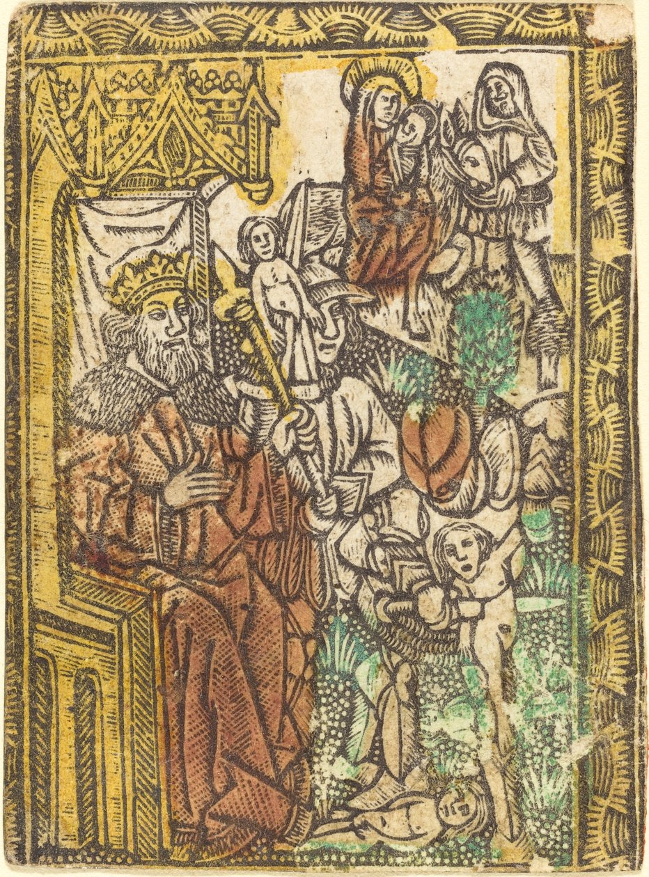 Massakern på de oskyldiga, ca. 14701480. av Unbekannt