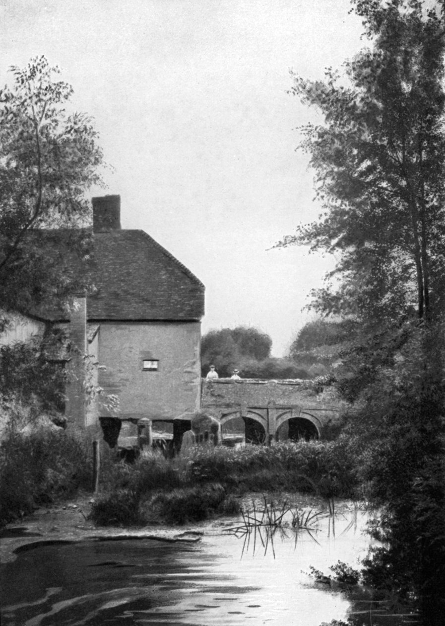 The Millstream, 1911-1912 av Unbekannt