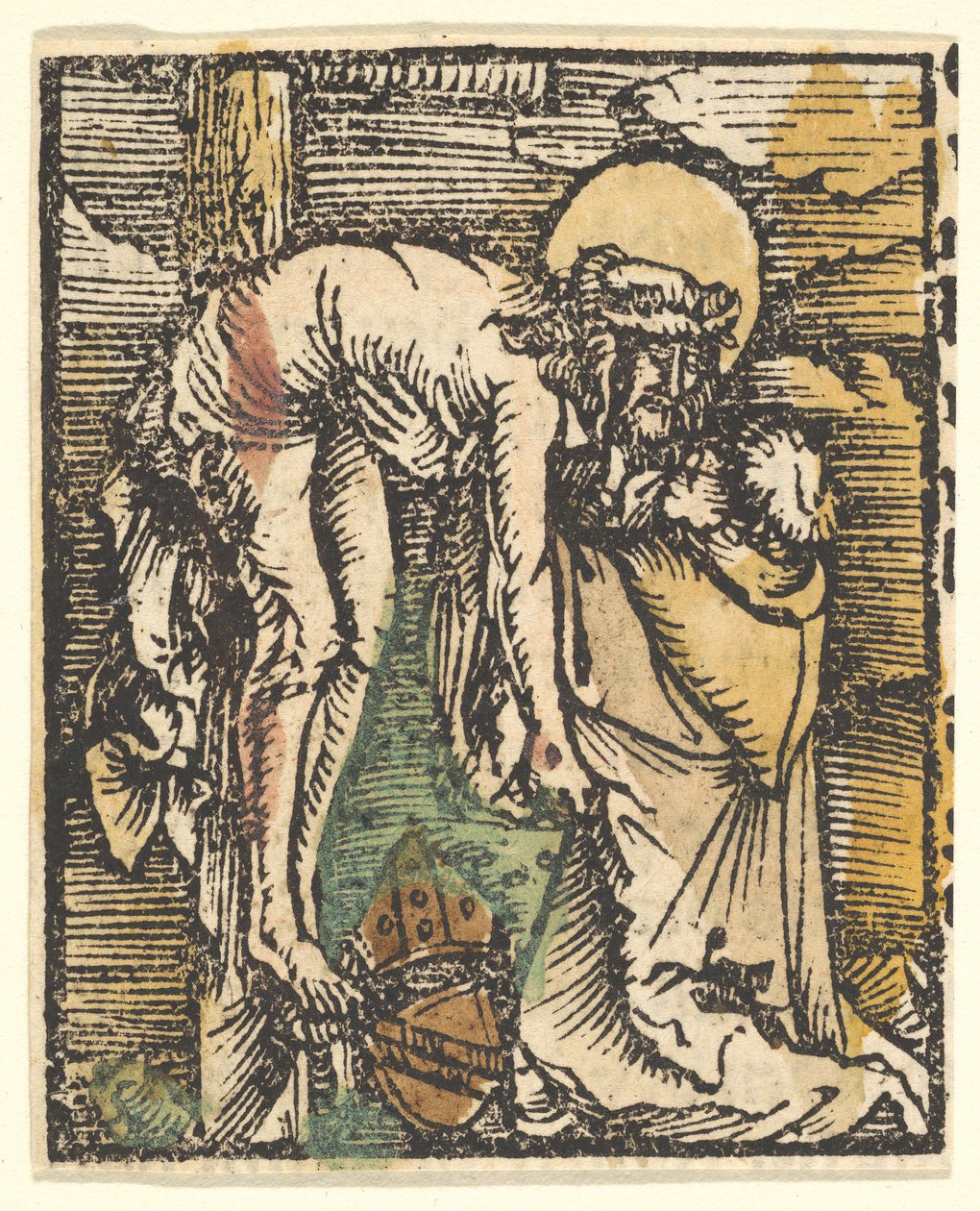 The Miracle of St. Bernard kopia, efter 1512. av Unbekannt