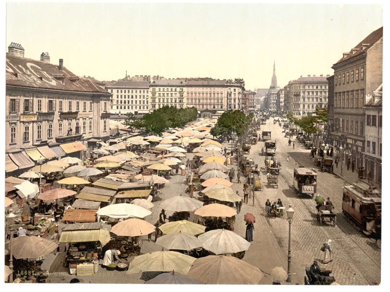 Naschmarkt, Wien av Unbekannt