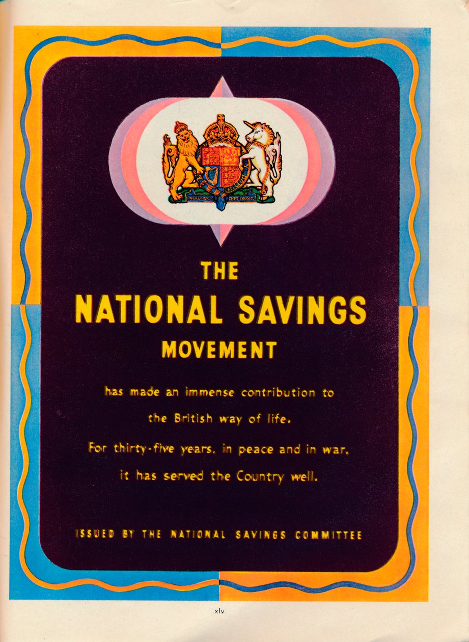 National Savings Movement, 1951 av Unbekannt
