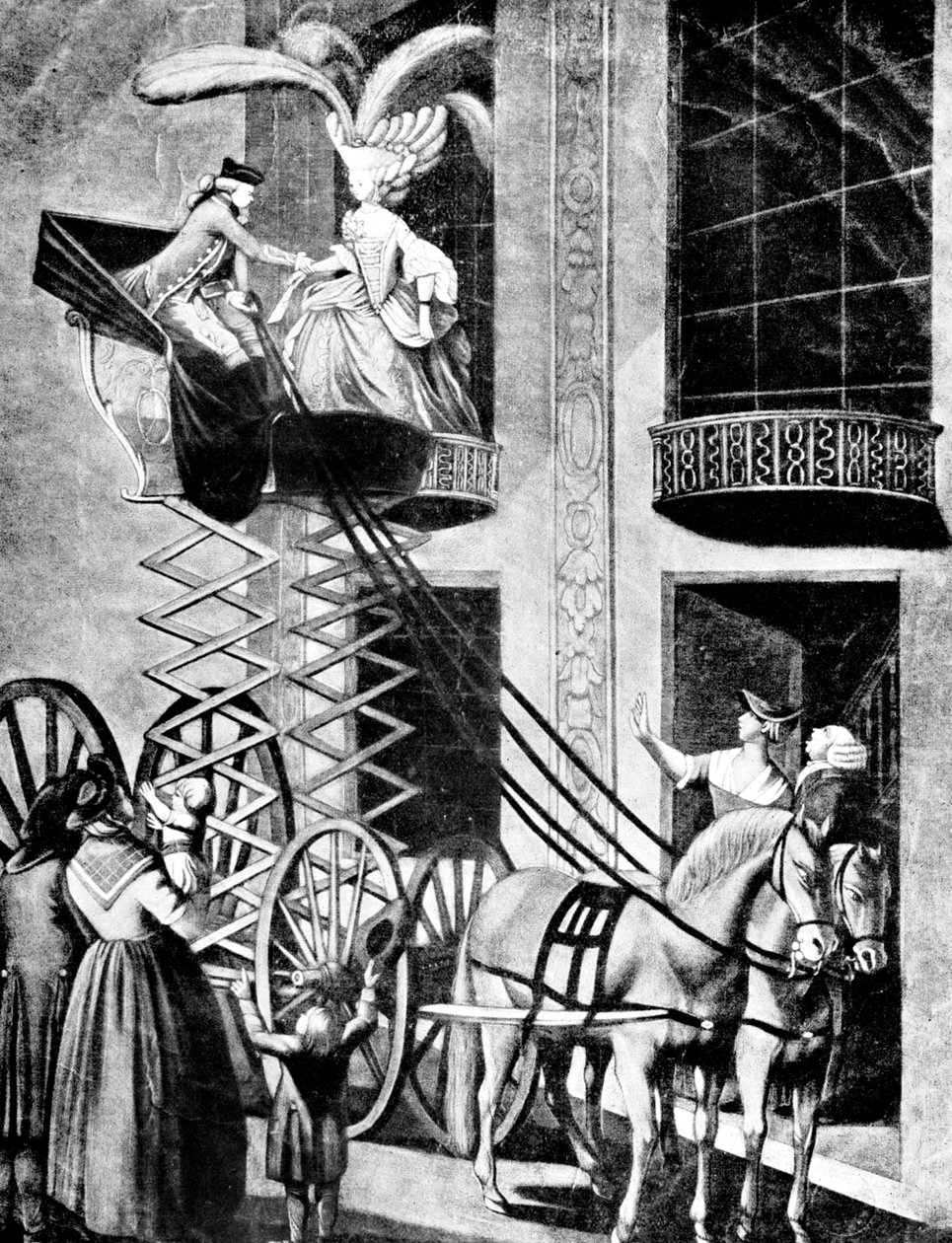 Den nymodiga Phaeton, 1776 av Unbekannt