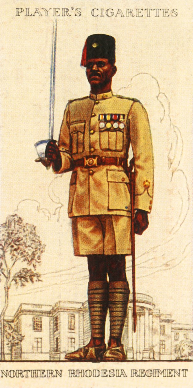Norra Rhodesias regemente, 1936. av Unbekannt