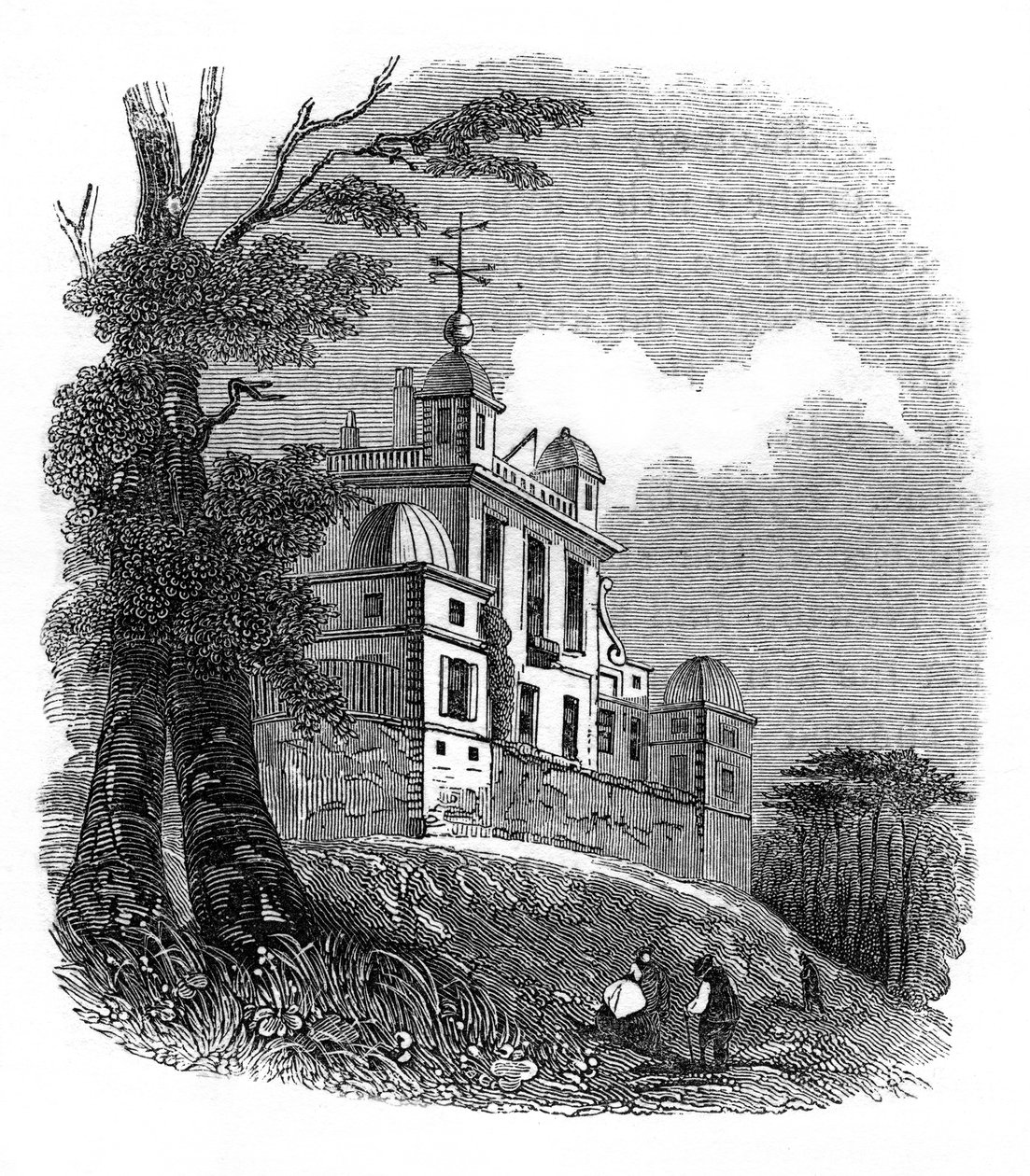 Observatoriet i Greenwich, 1836 av Unbekannt
