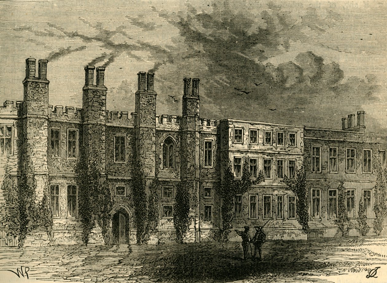 The Old Chelsea Manor House, c1876. av Unbekannt