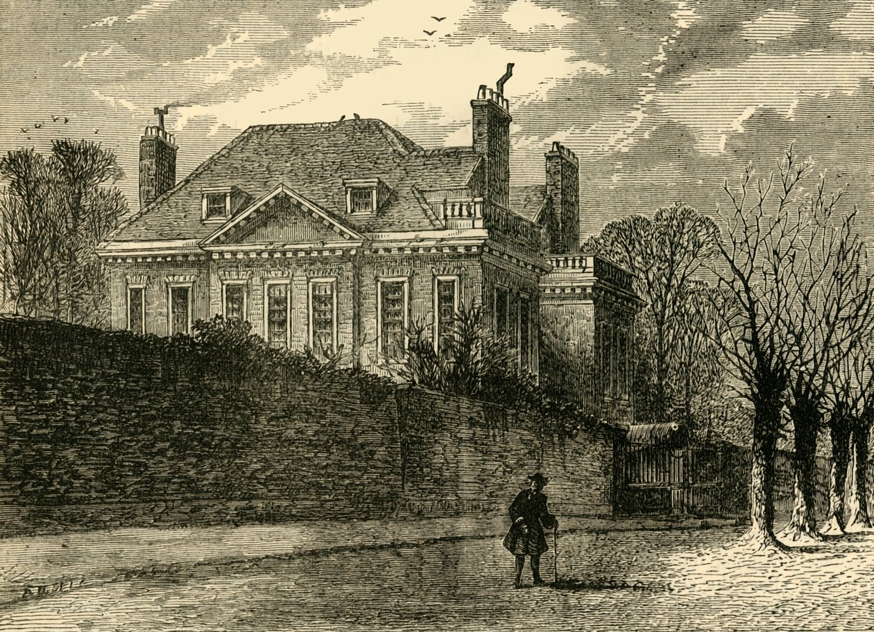 Det gamla klockhuset, 1780, c1876. av Unbekannt