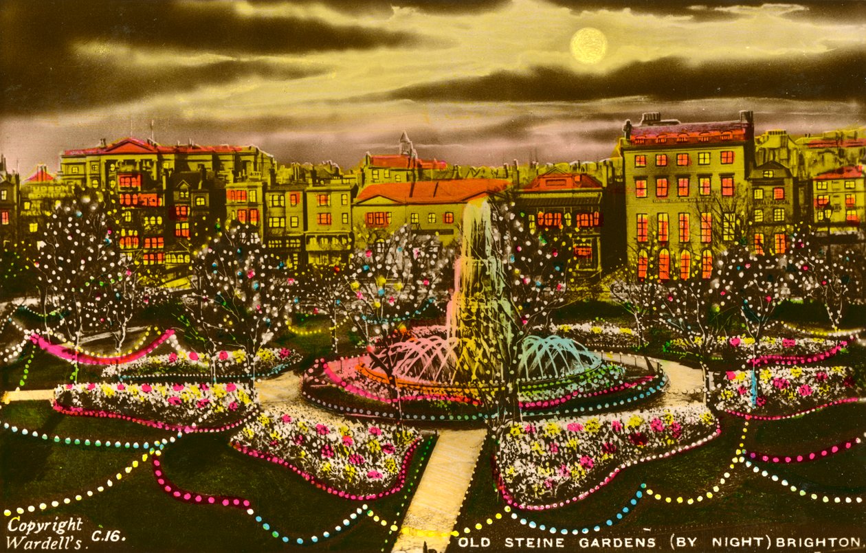 The Old Steine Gardens, Brighton, Sussex, c1940 av Unbekannt