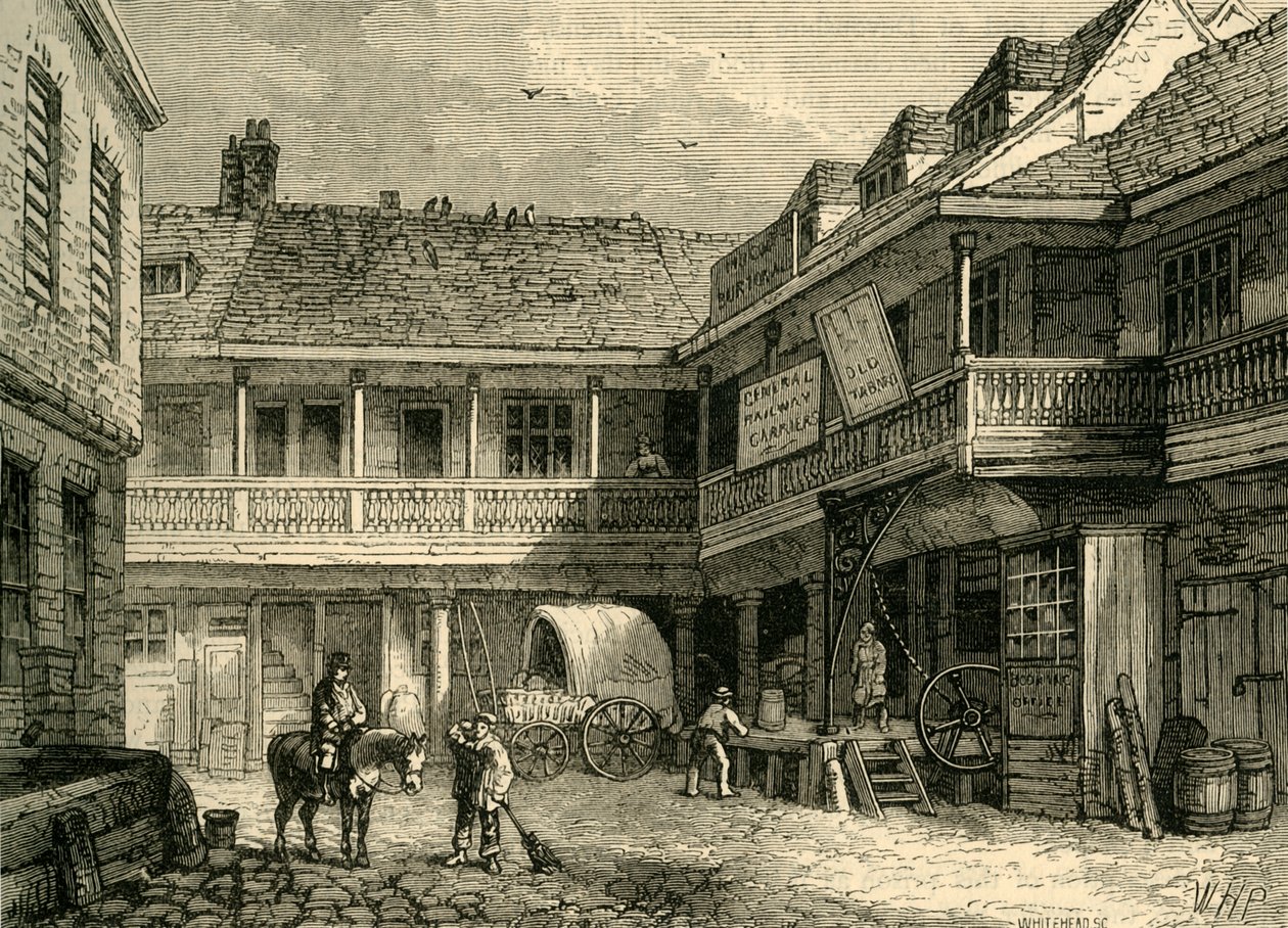 The Old Tabard Inn, c1878. av Unbekannt