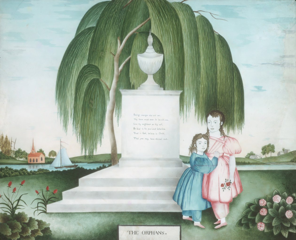 Föräldralösa, ca. 1830. av Unbekannt