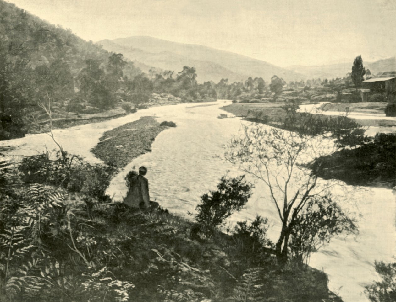 The Ovens at Bright, 1901. av Unbekannt
