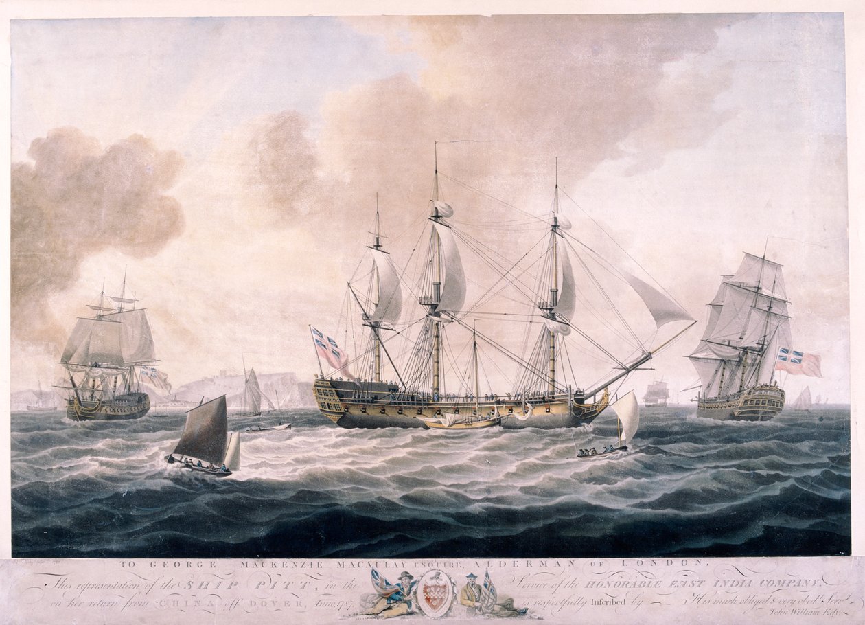 The Pitt, 1787 av Unbekannt