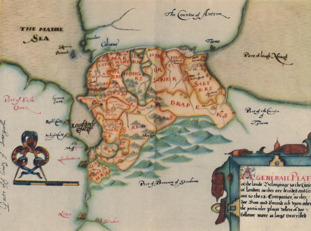 The Plantation of Ulster, 1600-talet, 1948. av Unbekannt