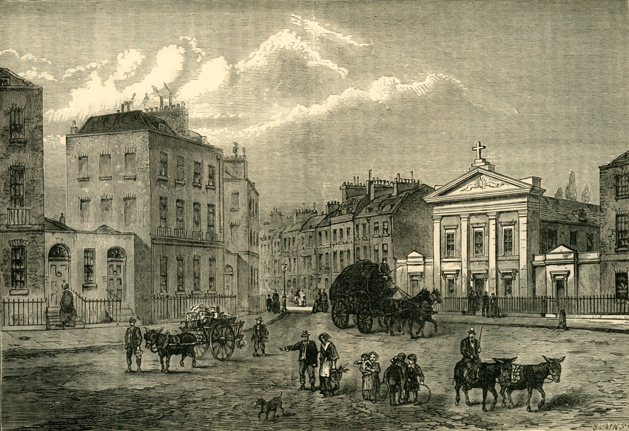 Polygonen, Somers Town, 1850, c1876. av Unbekannt