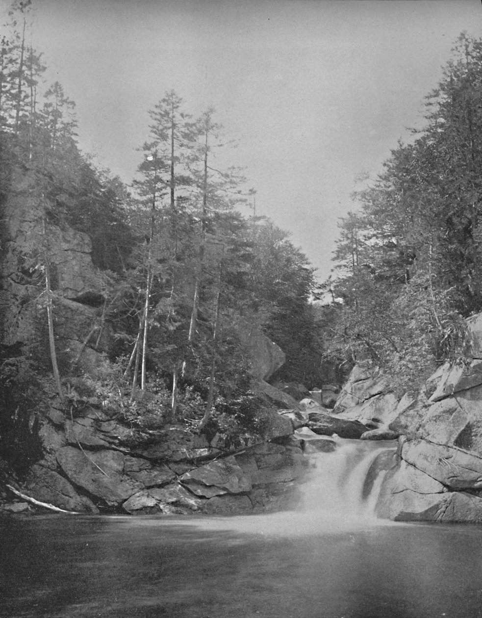 Poolen, Franconia Range, Vita bergen, c1897. av Unbekannt