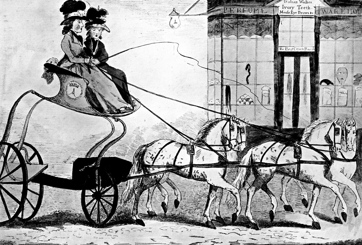 Portland Place, 1700-talet av Unbekannt